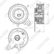 ����� ���������� ����� FORD GTB0460 ����