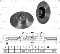 ���� ���. Renault Scenic, Grand Scenic, Megane 08= Blitz ���. BS0320 BS0320 ����