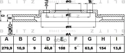 ���� ��������� ������ Blitz ���. BS0434 BS0434 ����