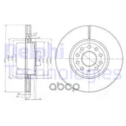 ���� ��������� AUDI A3/VW GOLF V/ Jettaiii/Passat 1.6-2.0 2003= (312X25) Delphi ���. BG3953C BG3953C ����
