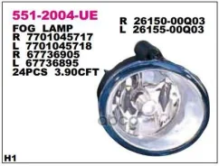 ���� ���������� ���� (DEPO) Depo ���. 551-2004R-UE Megane 99-02 {+Laguna 98-00/Kangoo 03-/Scenic99-/Twingo01-/Trafic�02-} 5512004RUE ����