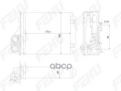 �������� ��������� (�������) ��� Lada Largus (12-)/Renault Logan (04-) FEHU ���. frh1027m FRH1027M ����