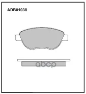 ������� ��������� �������� Peugeot 1005 206 207 307 4008 Partner / Geely Emgrand 09- / Fiat Do Allied Nippon ���. adb01038 ADB01038 ����