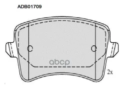 ������� ��������� ������ Audi A4 09-16 07-15 / Audi A5 07-17 / Audi Q5 08-17 Allied Nippon ���. adb01709 ADB01709 ����