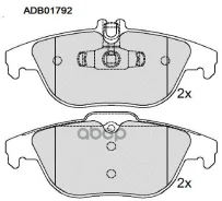 ������� ��������� ������ Mercedes-Benz C-Class (W204 C204 S204) 07-14 / E-Class (W211 W212 C207 Allied Nippon ���. adb01792 ADB01792 ����