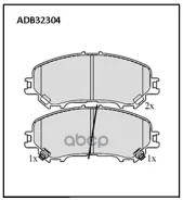 ������� ��������� �������� Nissan Qashqai II 13- X-Trail (T32) 13- / Renault Koleos II 16- Allied Nippon ���. adb32304 ADB32304 ����