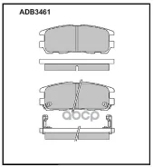 ������� ��������� ������ Opel Frontera A 92- / Isuzu Trooper 83-91 / Haval H3 09- H5 10-14 Safe Allied Nippon ���. adb3461 ADB3461 ����