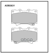 ������� ��������� �������� Toyota Land Cruiser (J7) 84-01 100 (J1) 98-07 80 (J8) 90-98 Tundra 99- Allied Nippon ���. adb3831 ADB3831 ����
