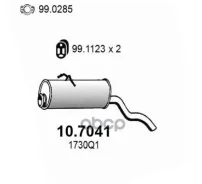 ���. ����� Citroen Partner 1. -1.9D 96- ASSO ���. 10.7041 107041 ����