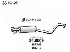 ��������� ����������� OPEL Astra G 98-00 ASSO ���. 34.6009 346009 ����
