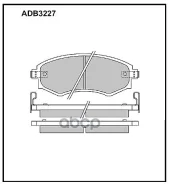 ������� ����. Daewoo Musso 1997-05, Corando 1998-05 Allied Nippon ���. ADB3227 ADB3227 ����
