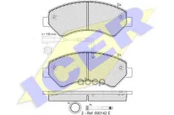 ������� ����. ����. Boxer Bus/Van/Flatbed-chassis 3.0 HDi 175 (11-) Icer ���. 141836-203 141836203 ����
