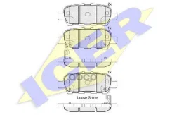 ������� ����. �������� X-Trail T32 (2013-) T32R (2014-) Icer ���. 181901-203 181901203 ����