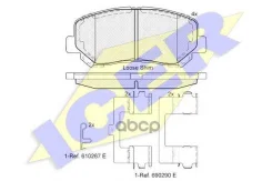 ������� ����. �������� Mazda CX-5 (11-) Icer ���. 182055 182055 ����