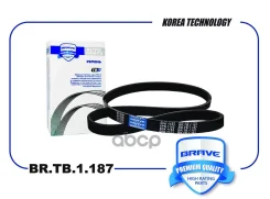������ ������������ 6PK1153 EPDM Citroen Berlingo III, Jumper, Fiat Ducato, Peugeot 306 Brave ���. BRTB1187 BRTB1187 ����