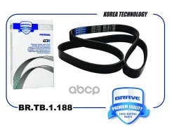 ������ ������������ 6PK1165 EPDM Fiat Ducato III, Citroen Berlingo, Jumper II, Peugeot 3 Brave ���. BRTB1188 BRTB1188 ����
