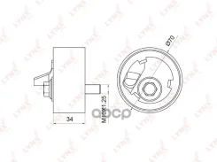 ����� �������� / ��� Subaru Impreza(GC) 1.6-2.0 92-00 / Legacy I-II 1.8-2.2 89-99 LYNXauto ���. pb-1056 PB1056 ����