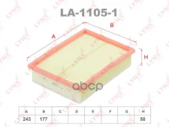 ������ ��������� LYNXauto ���. LA-1105-1 LA11051 ����