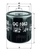 �������� ������ Mahle/Knecht ���. OC1063 OC1063 ����