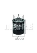 ������ ����. Mitsubishi/OPEL COLT II/Lancer III/Astra F/Vectra A 1.5-1.8D 1984 = Mahle/Knecht ���. OC115 OC115 ����