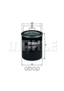 ������ �������� Mahle/Knecht ���. oc521 OC521 ����