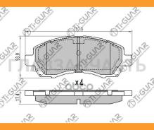   TG-462C/PF7398 ()* TiGUAR TI-GUAR TG462C TG462C 