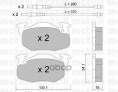 ������. ������. ������� Citroen AX, ZX (-1997), Peugeot 306 (1993-01) Metelli ���. 2200371 �-� 2200371 ����