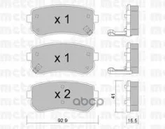 �������� ��������� �������, �������� ������ Metelli ���. 22-0725-0 2207250 ����