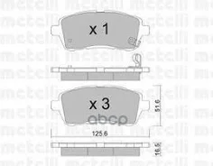 �������� ��������� �������, �������� ������ Metelli ���. 22-0793-0 2207930 ����
