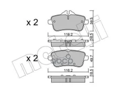�������� ��������� �������, �������� ������ Metelli ���. 22-0968-0 2209680 ����