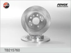 ���� ��������� 278*10*7�� ������ Opel Astra H 04- Zafira B 05- Fenox ���. tb215760 TB215760 ����