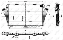 �������� ����������� FIAT Croma 05- NRF ���. 30279 30279 ����
