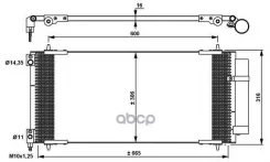 �������� ������������ � ���������� Citroen C5 06- NRF ���. 35905 35905 ����