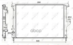 �������� ���������� ��������� Dacia Logan 1.6 05- NRF ���. 53118a 53118A ����