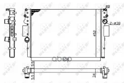 �������� ���������� ��������� Iveco Daily 2.3D 00- NRF ���. 53614a 53614A ����