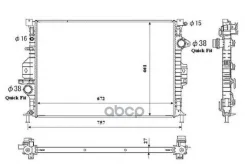�������� FORD Mondeo, Landrover Freelander, Volvo S80 II 06= NRF ���. 53811 53811 ����