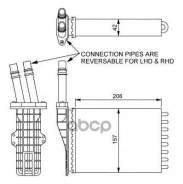 �������� ��������� Renault Espace 2.2D 97- NRF ���. 54245 54245 ����