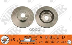 ����� ����. Toyota Avensis 1.8 2000 - 2003 NiBK ���. RN1384 RN1384 ����