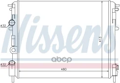 �������� Renault CLIO II 1,9 dTi 99- Nissens ���. 63809 63809 ����