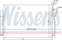 �������� ������������ OPEL Antara 2.4-3.2 06- Nissens ���. 940010 940010 ����