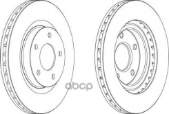 ���� ����. Mitsubishi ASX 10=/Dodge Caliber 06= Ferodo ���. DDF1624 DDF1624 ����
