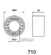 ���������� ��� ��������� �����, ������ ��� Japanparts ���. BE-710 BE710 ����