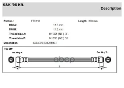 ����� ��������� AUDI A4 (8EC) 3.2 FSI 3.2 FSI quattro 01.05- KK ���. ft0118 FT0118 ����