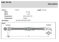 ����� ��������� Mazda MPV II (LW) 3.0 V6 03.02- KK ���. ft0510 FT0510 ����