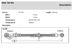 ����� ��������� Honda Accord VII. Hatchback (CH) 2.3 01.01- KK ���. ft5190 FT5190 ����