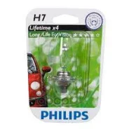 ����� ����������� H7 LongLife EcoVision 12V 55W PX26d B1 Philips ���. 12972llecob1 12972LLECOB1 ����