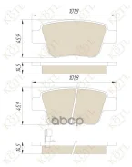 ������� ��������� �������� ������ �-� Toyota Avensis 03/Corolla Verso 04 KOTL ���. 3337kt 3337KT ����