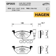 ������� ����. �������� Hagen Volkswagen BORA 98-05 (Hagen) Sangsin brake ���. gp2025 GP2025 ����