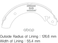 ������� ����. �����. �������� 4 ��. ��. Hi-Q Hyundai Ssangyong Grace Galloper Istana Sangsin brake ���. sa072-gr SA072GR ����