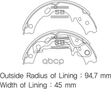 ������� ����. �����. 2 ��. Hi-Q Hyundai HD-78 Sangsin brake ���. sa159 SA159 ����